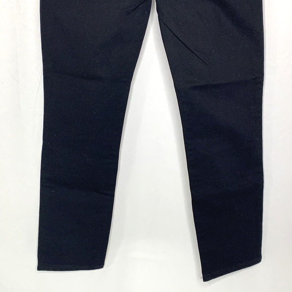 Universal Thread Womens Black Jeans Size 0 25R High Rise Slim Straight - Picture 8 of 11
